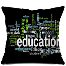 Education Word Cloud Pillows 62664749