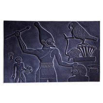 Egypitan Hieroglyph Rugs 22288732