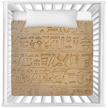 Egyptian Hieroglyphics Nursery Decor 56531614