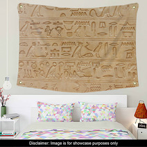 Egyptian Hieroglyphics Wall Art 56531614