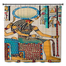 Egyptian History Concept With Papyrus Bath Decor 39479509