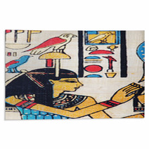Egyptian Papyrus As A Background Rugs 41040249