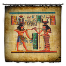 Egyptian Papyrus Bath Decor 30592855