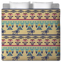 Egyptian Vintage Ethnic Seamless Pattern Bedding 114113341