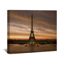 Eiffel At Dawn Wall Art 1865769