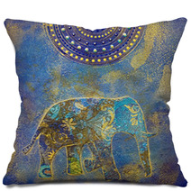 Elefant Collage Pillows 6366606