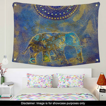Elefant Collage Wall Art 6366606