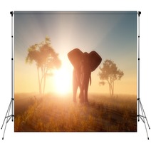 Elephant Backdrops 102807181