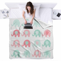 Elephant Blankets 163042303