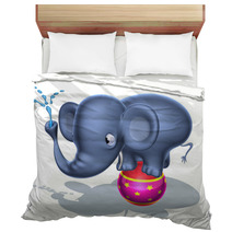 Elephant De Cirque Bedding 4517735
