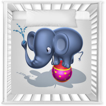 Elephant De Cirque Nursery Decor 4517735