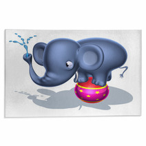 Elephant De Cirque Rugs 4517735