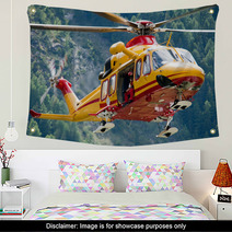 Elicottero Soccorso Alpino Wall Art 35938564