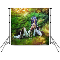 Elves From The Woods Backdrops 37275533