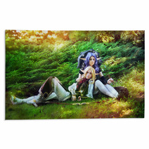 Elves From The Woods Rugs 37275533