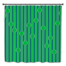 Emerald Green Background Bath Decor 50847759