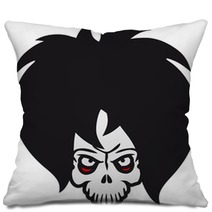 Emo Skull Pillows 54250026