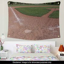 Empty Baseball Field Wall Art 53944650