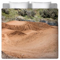 Empty Cyclocross Track With The Bumpy Dirt Course Bedding 86729577