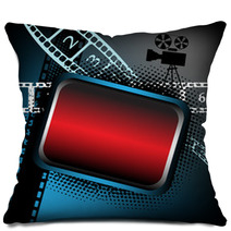 Empty Frame For Movies Pillows 15107289