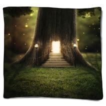 Enchanted Forest. Blankets 63508643