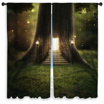 Enchanted Forest. Window Curtains 63508643