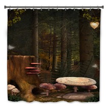 Enchanted Nature Series - Enchanted Mushrooms Place Bath Decor 57861967