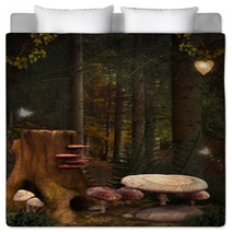 Enchanted Nature Series - Enchanted Mushrooms Place Bedding 57861967