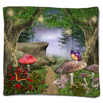 Enchanted Nature Series - Enchanted Pathway Blankets 42492128