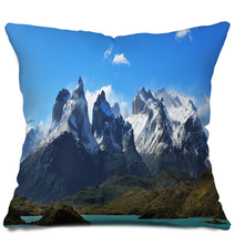 Epic Beauty Of The Landscape - Cliffs Of Los Kuernos Pillows 51408261