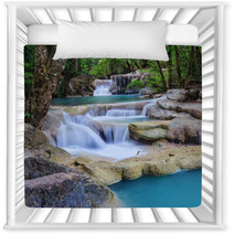 Erawan Waterfall, Kanchanaburi, Thailand Nursery Decor 60730656