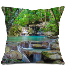Erawan Waterfall Pillows 54195461