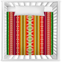 Ethnic Fabric Pattern Nursery Decor 70839421