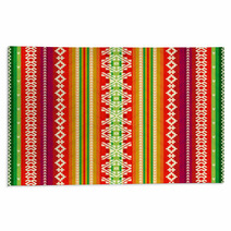 Ethnic Fabric Pattern Rugs 70839421