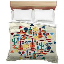 Ethnic Mexican Background Design In Native Style Bedding 64031530