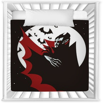 Evil Vampire In The Night Nursery Decor 175442059