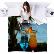 Exotic Drinks Blankets 754887