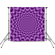 Explosive Web In Purple Backdrops 55309647