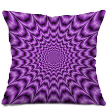 Explosive Web In Purple Pillows 55309647