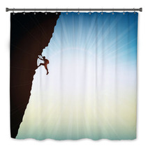 Extreme Sports Rock Climber Bath Decor 64260536