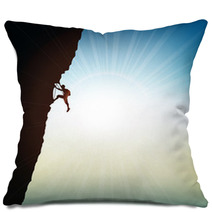 Extreme Sports Rock Climber Pillows 64260536