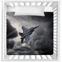 F 15 Eagle Flying Through The Storm Nursery Decor 39879052