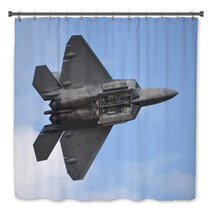F-22 Raptor With Weapons Bay Deployed Bath Decor 65079935