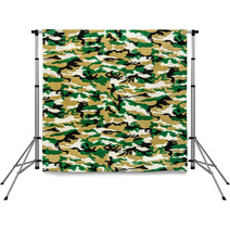 Fabric On Military Camouflage Backdrops 64518235