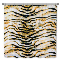 Fabric On The Tiger Striped Bath Decor 59138267
