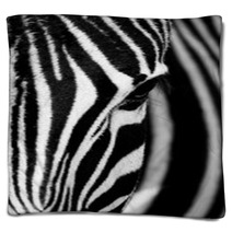 Face Of The Zebra Blankets 52139388