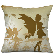 Fairy Background Pillows 20380380