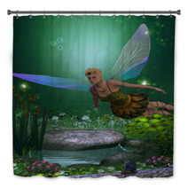 Fairy In Flight Bath Decor 63591190