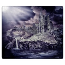 Fairy Tale. Fantasy Castle And Village Rugs 53286520