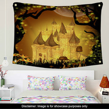 Fairytale Castle Wall Art 45942061